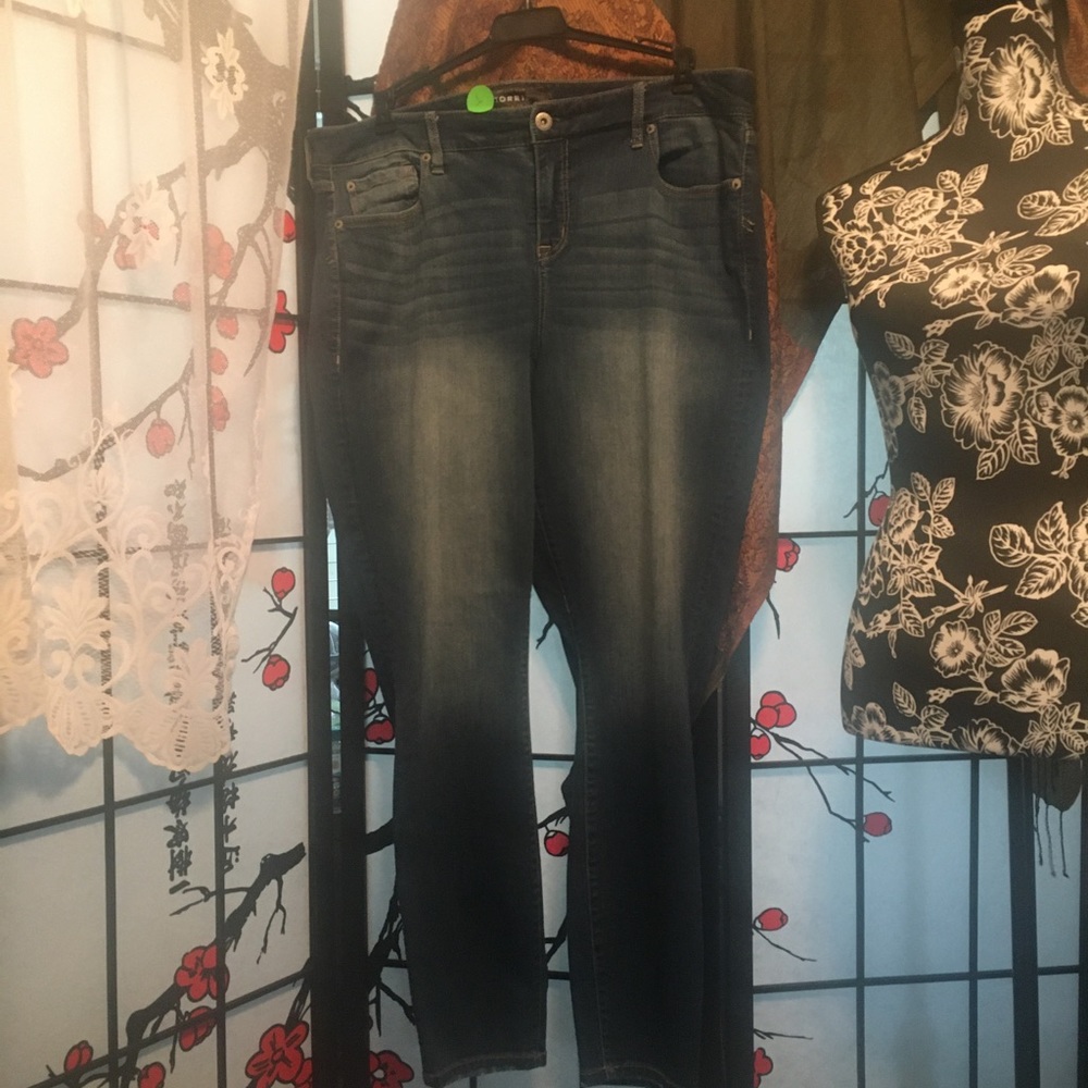 Torrid jeans. Like new. 18xt